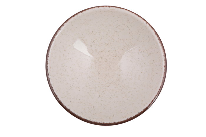 Hermia CXEO24Y2730P02 Vajilla de Porcelana 24 Piezas Color Canela Apta Lavavajillas Microondas